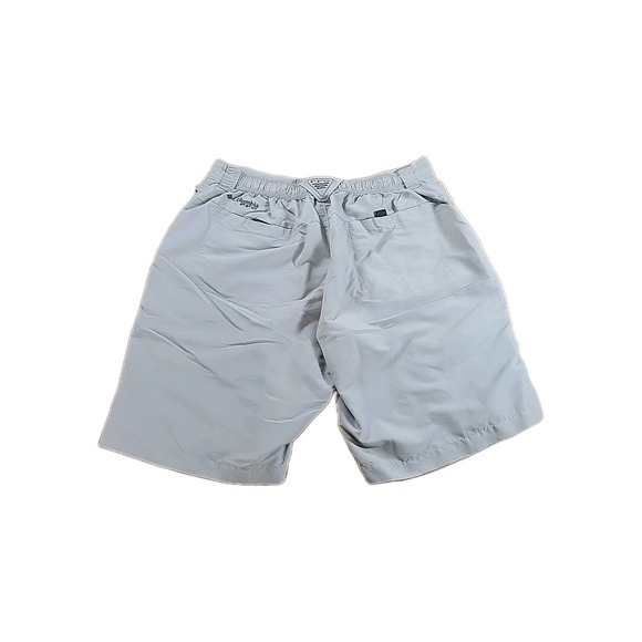 Columbia Shorts Mens 36, 10"‎ gray Omni Shade PFG Cargo Utility Fishing Outdoor - Picture 3 of 8